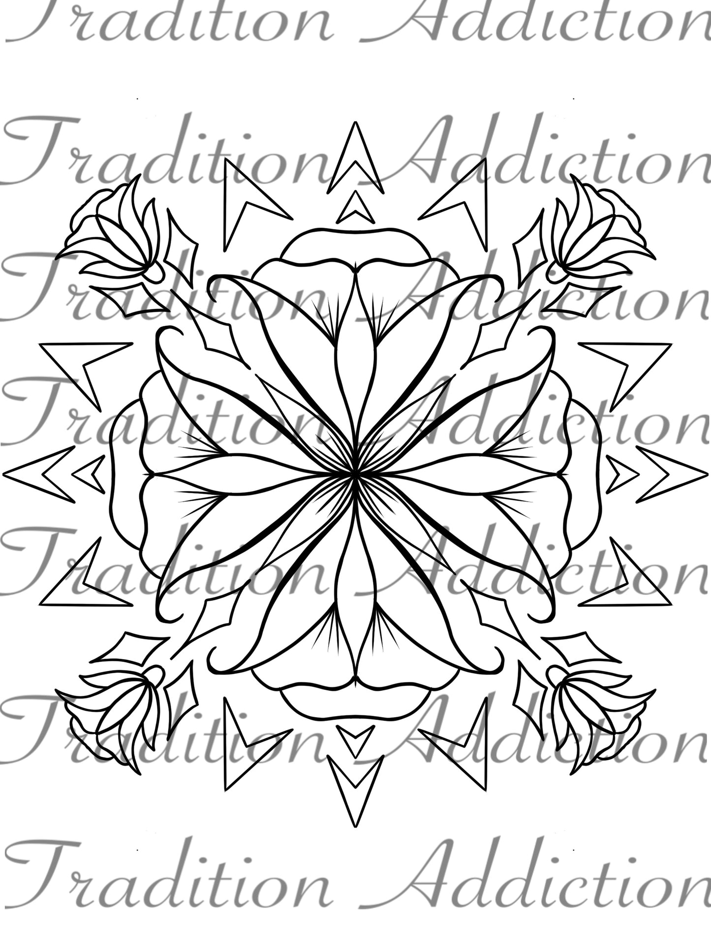 Woodland Swirls Coloring Book PDF