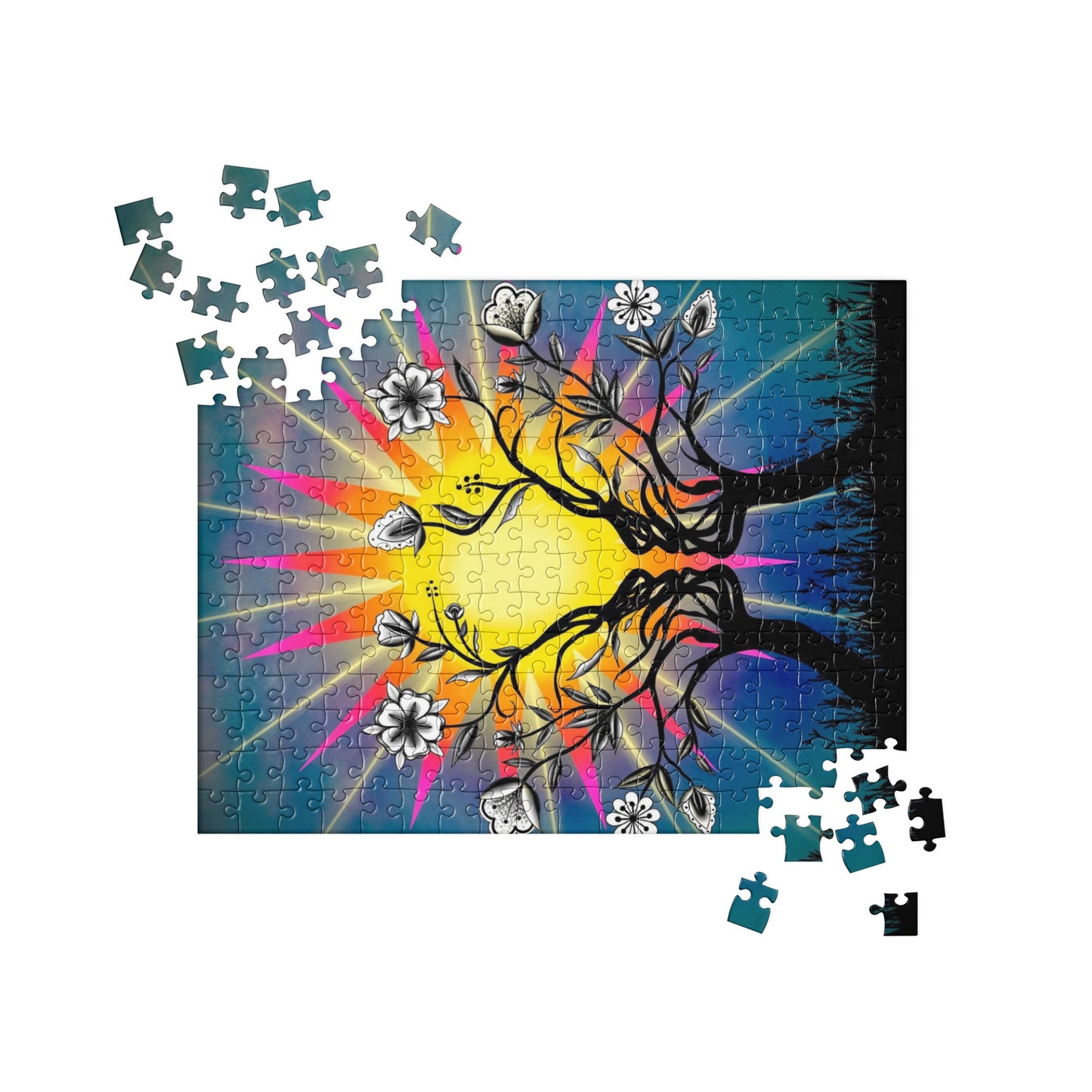 Sunrise Blossom puzzle